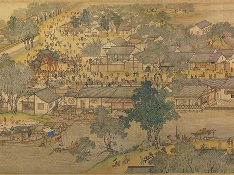 Along the River During the Qingming Festival! Exquisite Watercolor and Ink Depiction of Daily Life in 14th-Century China